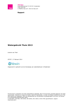 Lees hier Watergebruik Thuis 2013