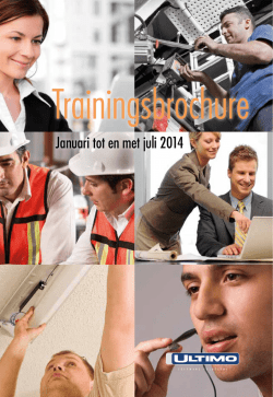 Januari tot en met juli 2014