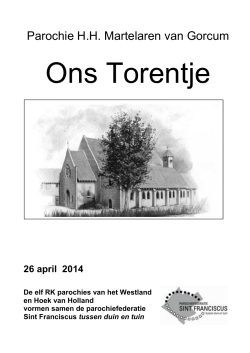 Torentje 26 april 2014