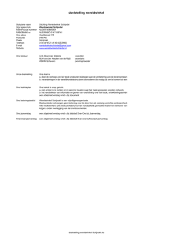 doelstelling wereldwinkel Schijndel