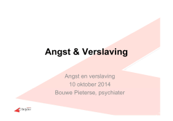 Behandeling bij comorbide angst en verslaving