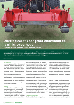 Drietrapsraket voor groot onderhoud en jaarlijks