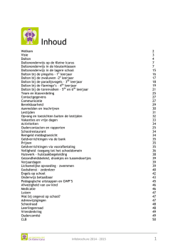 Infobrochure 2014-2015