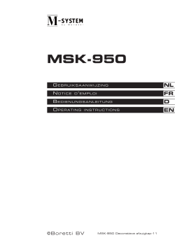 MSK-950 - M