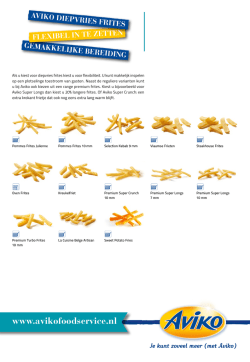 Download PDF - Aviko Foodservice