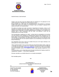 Uitnodiging scholen