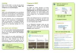Inleiding DB2P Een dienst voor inrichters Toegang tot DB2P
