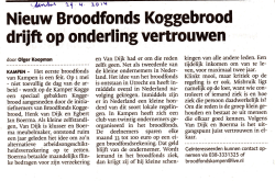 drijft op onderling vertrouwen