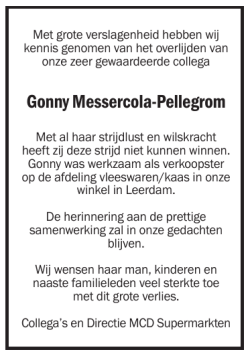 Gonny Messercola-Pellegrom