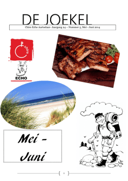 Joekel mei en juni