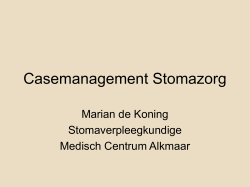 Casemanagement Stomazorg