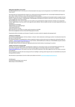 HGJB project 2014 Leven met lef tbv kerkbode