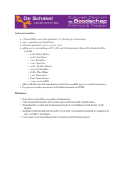 Download hier de actievoorwaarden en disclaimer