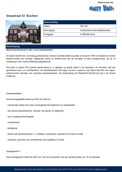 Dorpstraat 53 Buchten - Makelaardij Harry Wolfs
