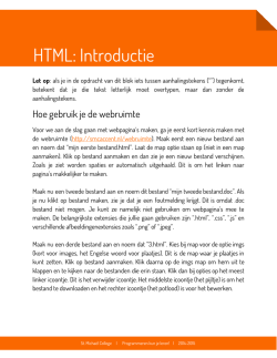 Hoe gebruik je de webruimte ()