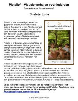 Pictello Quickstart_NL.pages