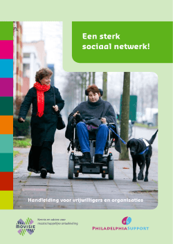 Een sterk sociaal netwerk (pdf)