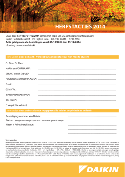 HERFSTACTIES 2014