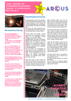 Podium– en evenemententechniek