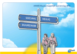 Maatschappelijk Jaarverslag 2012