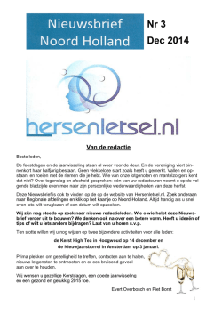 HIER KOMT WAT MIJ BETREFT - Nederlands Centrum Hersenletsel