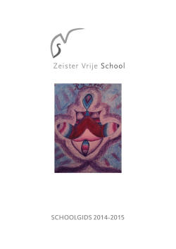 choolgids 2014-2015 - Zeister Vrije School