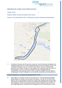 download route(pdf) - Zicht op de Vechtstreek