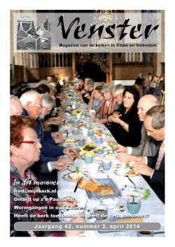 Jaargang 42, nummer 3, april 2014