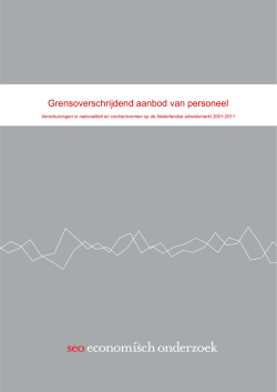 Grensoverschrijdend aanbod van personeel