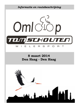 Programmaboekje Haagse Omloop 2014