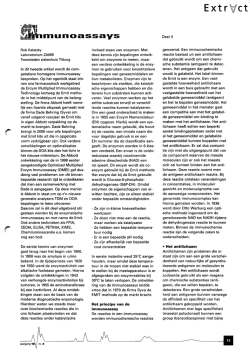 Immunoassays Deel II