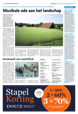 De Nieuwsbode Heuvelrug - 6 augustus 2014 pagina 3