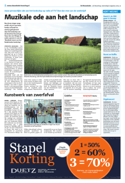 De Nieuwsbode Heuvelrug - 6 augustus 2014 pagina 3