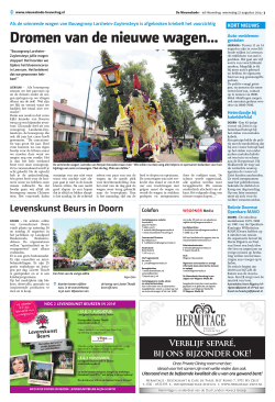 De Nieuwsbode Heuvelrug - 27 augustus 2014 pagina 3