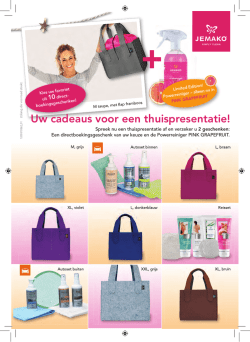 Kies uw kado uit!