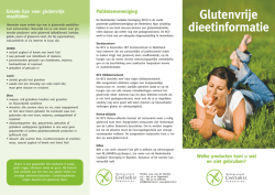 Glutenvrije dieetinformatie - Nederlandse Coeliakie Vereniging