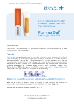 Flamma Gel Calciumgluconaat 2,5%