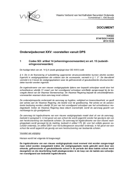 Intern document - vvkso