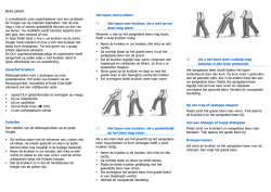 Lopen met krukken - OLV Ziekenhuis Aalst