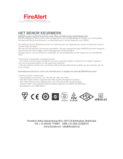 HET BENOR KEURMERK