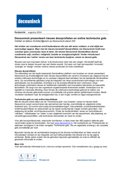 Download het persbericht
