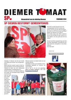 Diemer Tomaat februari 2014