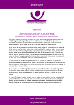 Het gebruik van beloningen (PDF)