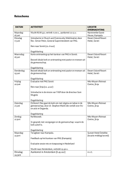 Download het reisschema