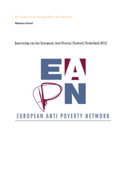 Jaarverslag van het European Anti Poverty Network