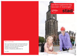 Bekijk de folder aardbevingsbestendig bouwen in Groningen