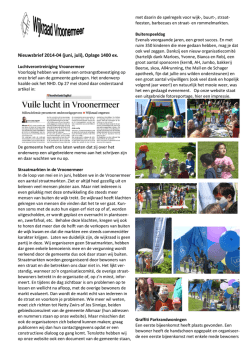 Juli 2014 - Vroonermeer
