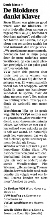 NHD 10-11-2014 De Blokkers dankt Klaver
