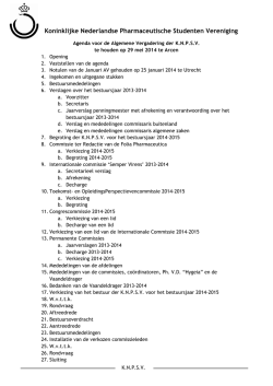 Koninklijke Nederlandse Pharmaceutische Studenten Vereniging
