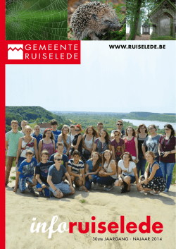 Herfst 2014 - Gemeente Ruiselede